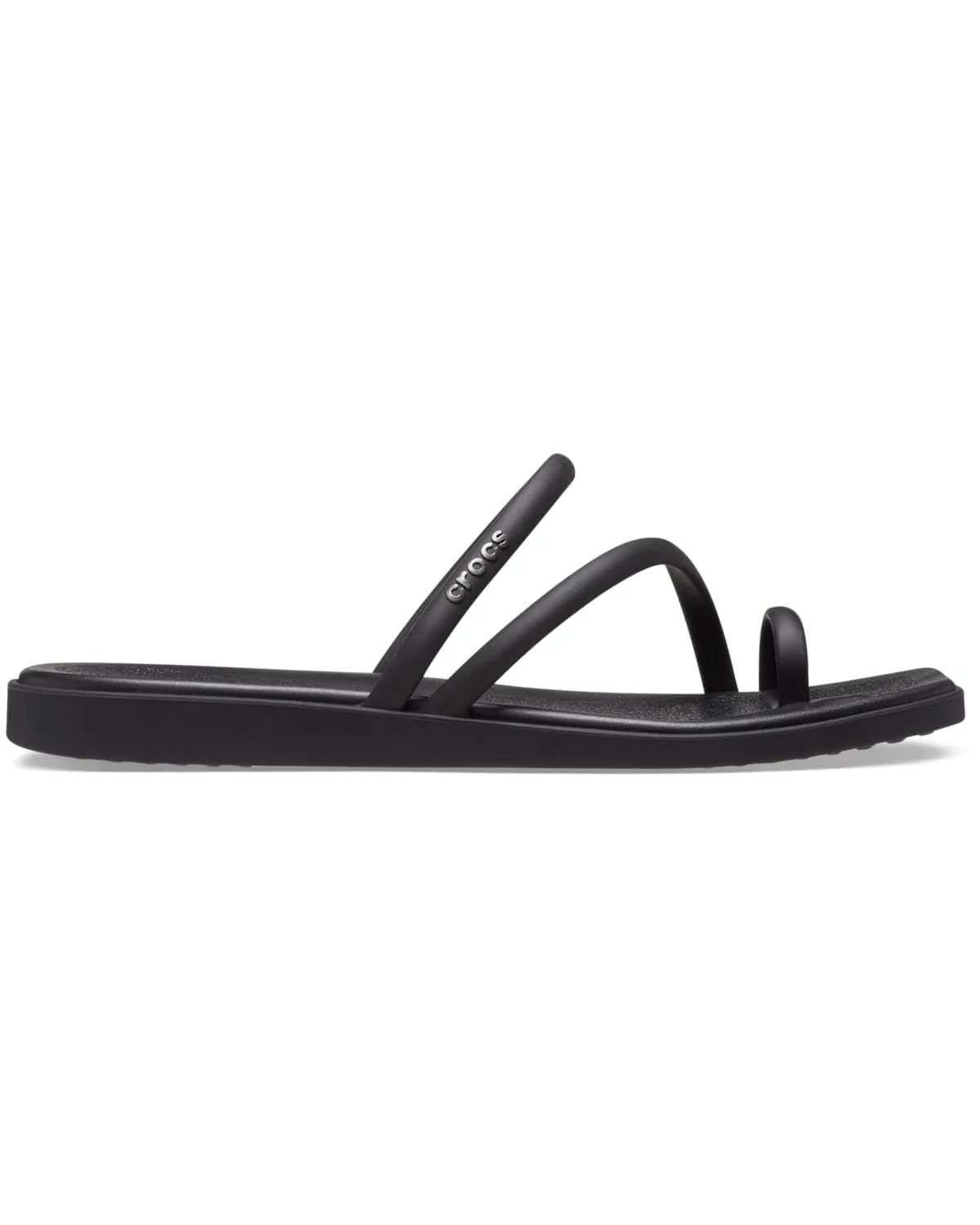 Crocs Miami Toe Loop Сандалии — черный