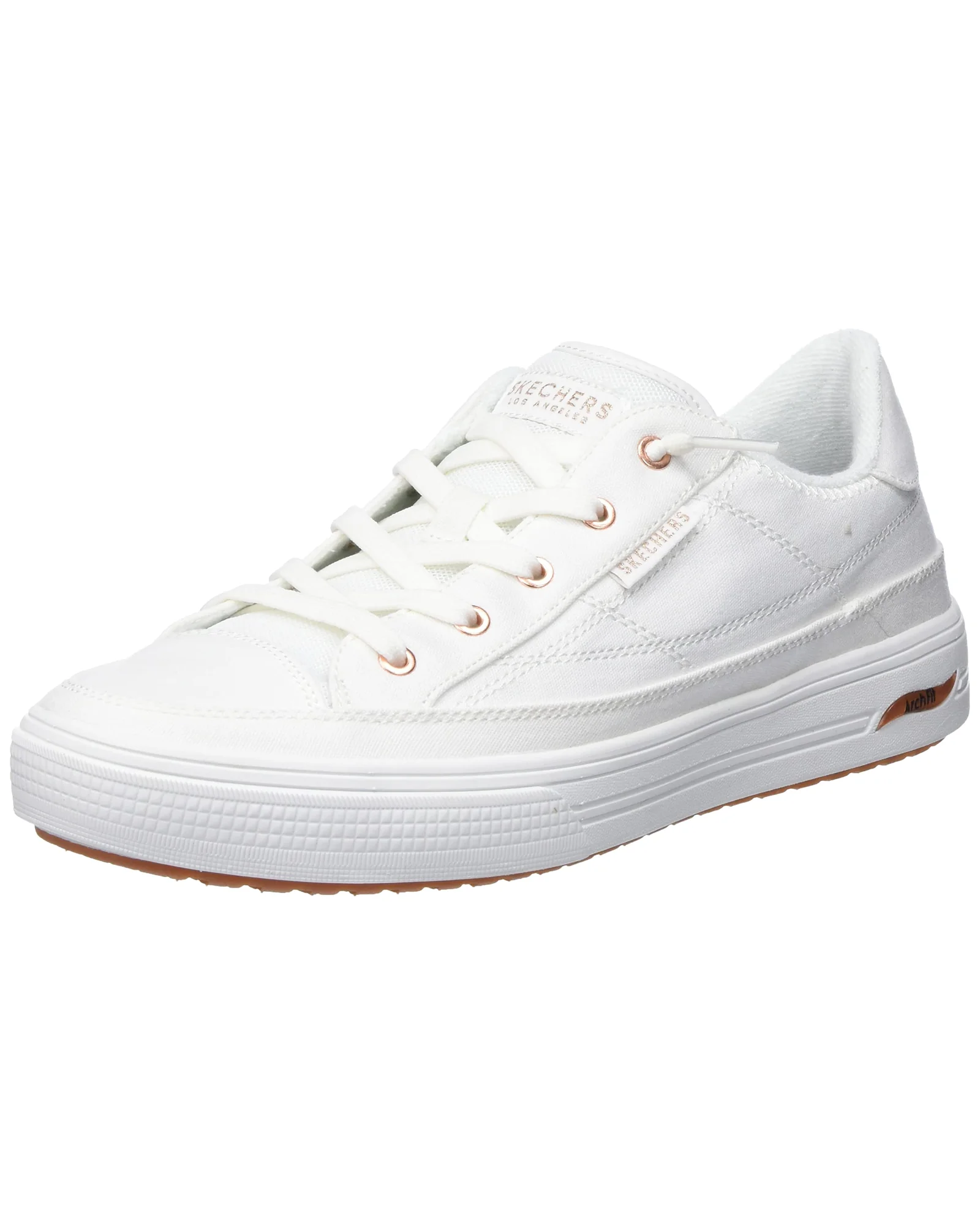 Skechers Arch Fit Arcade кроссовки женские белые — белый