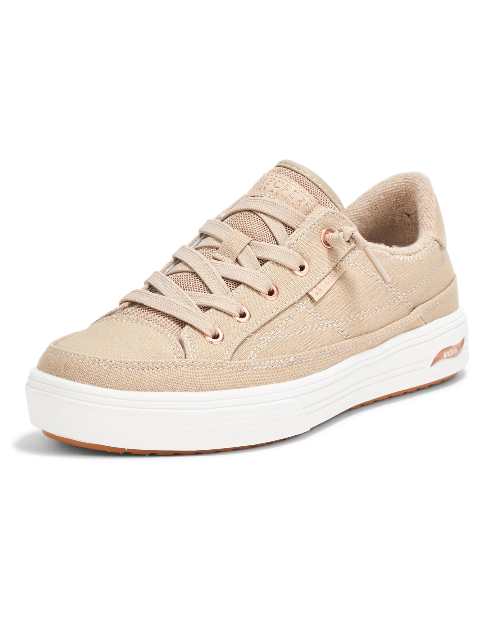 Skechers Arch Fit Arcade кроссовки женские бежевые — бежевый