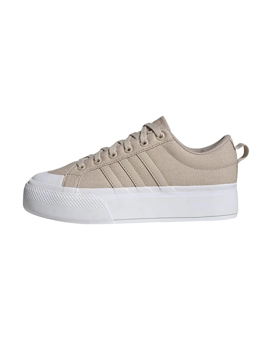 adidas Bravada 2.0 Platform женские кроссовки — бежевый