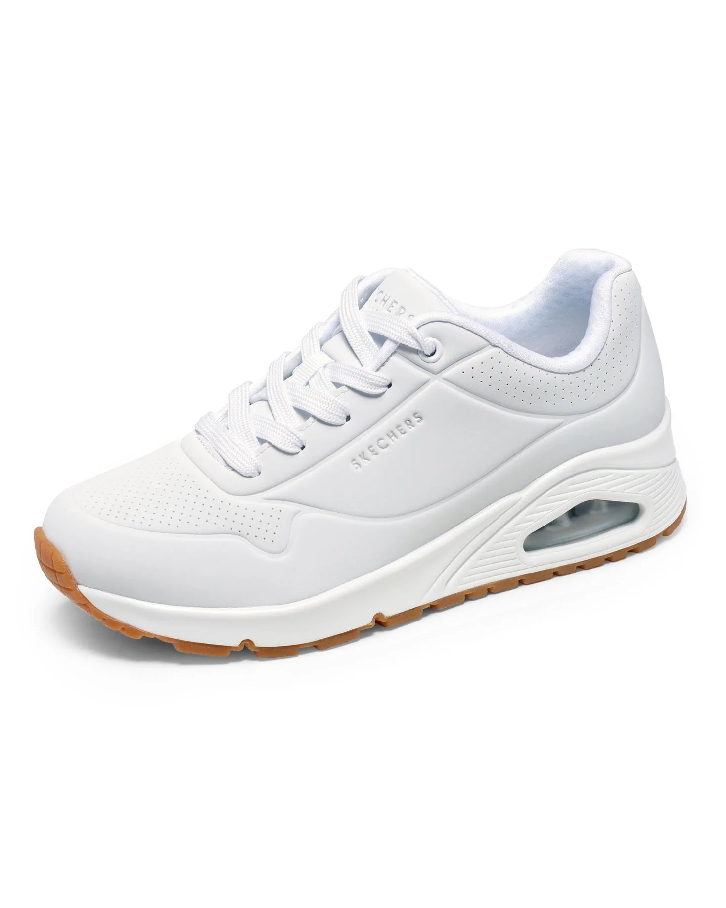 Skechers Women's Uno Stand On Air Sneaker кроссовки белые — 1