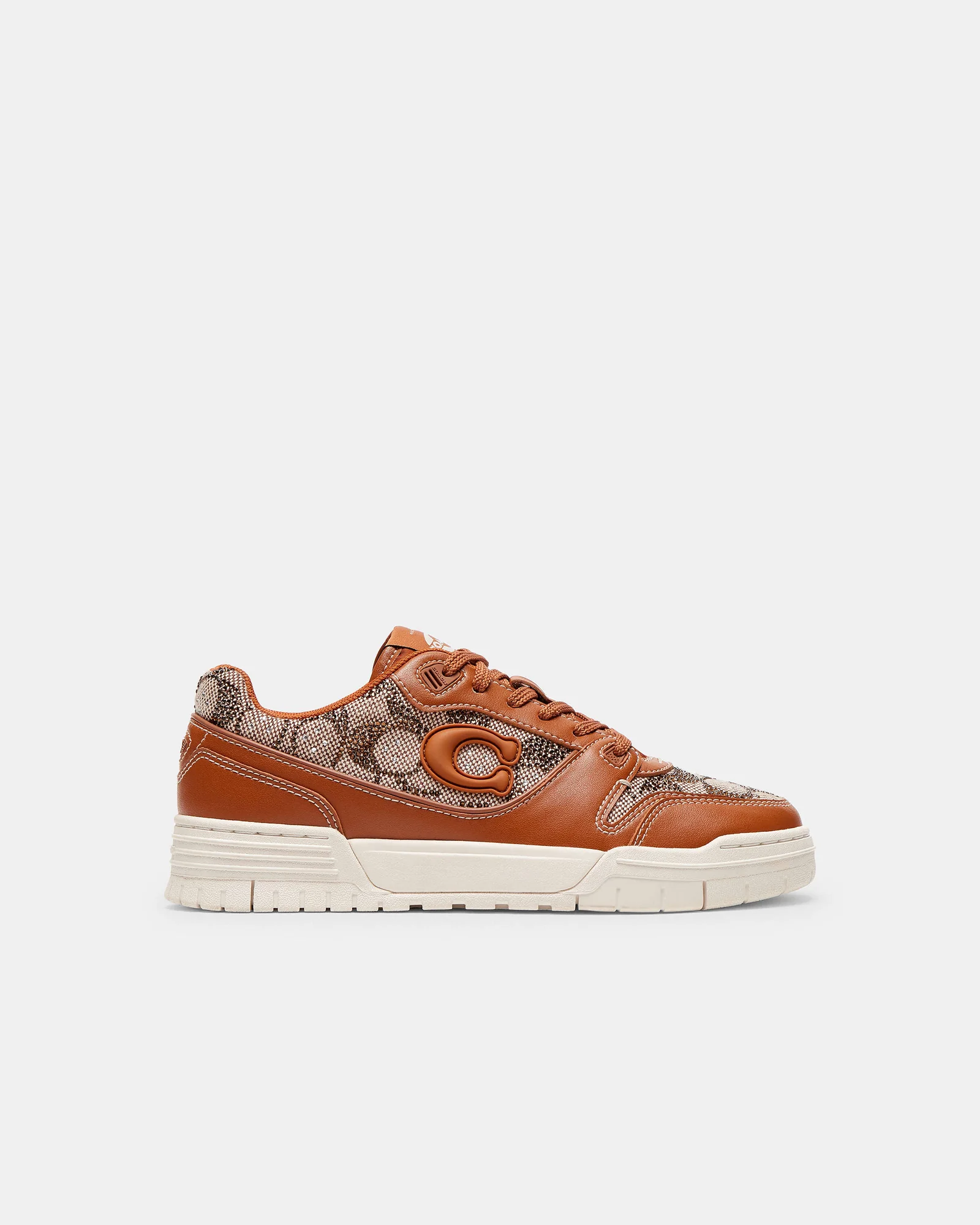 Кроссовки Coach Soho с фирменным жаккардом — 7