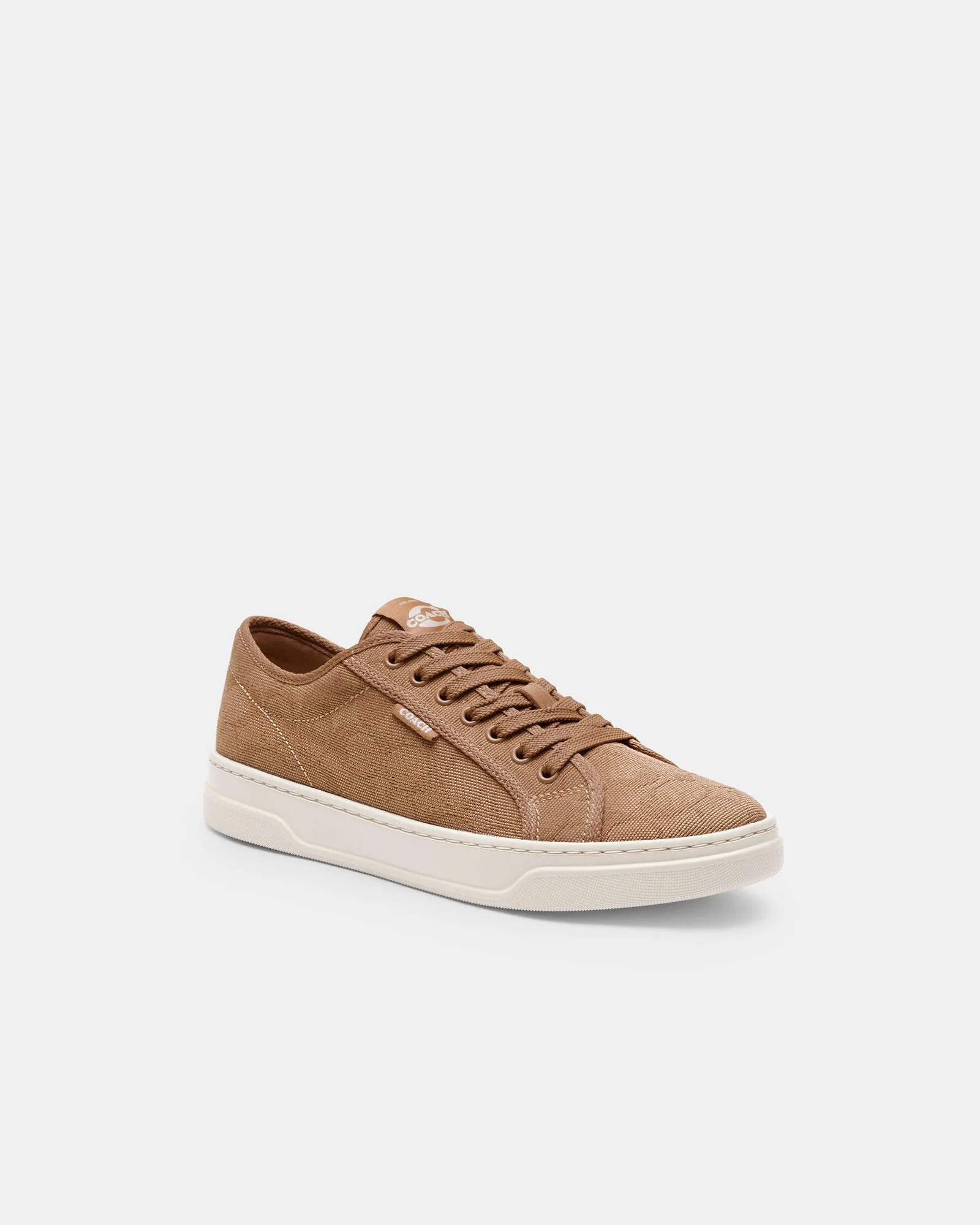 Женские кеды Coach из канваса на шнуровке — 15