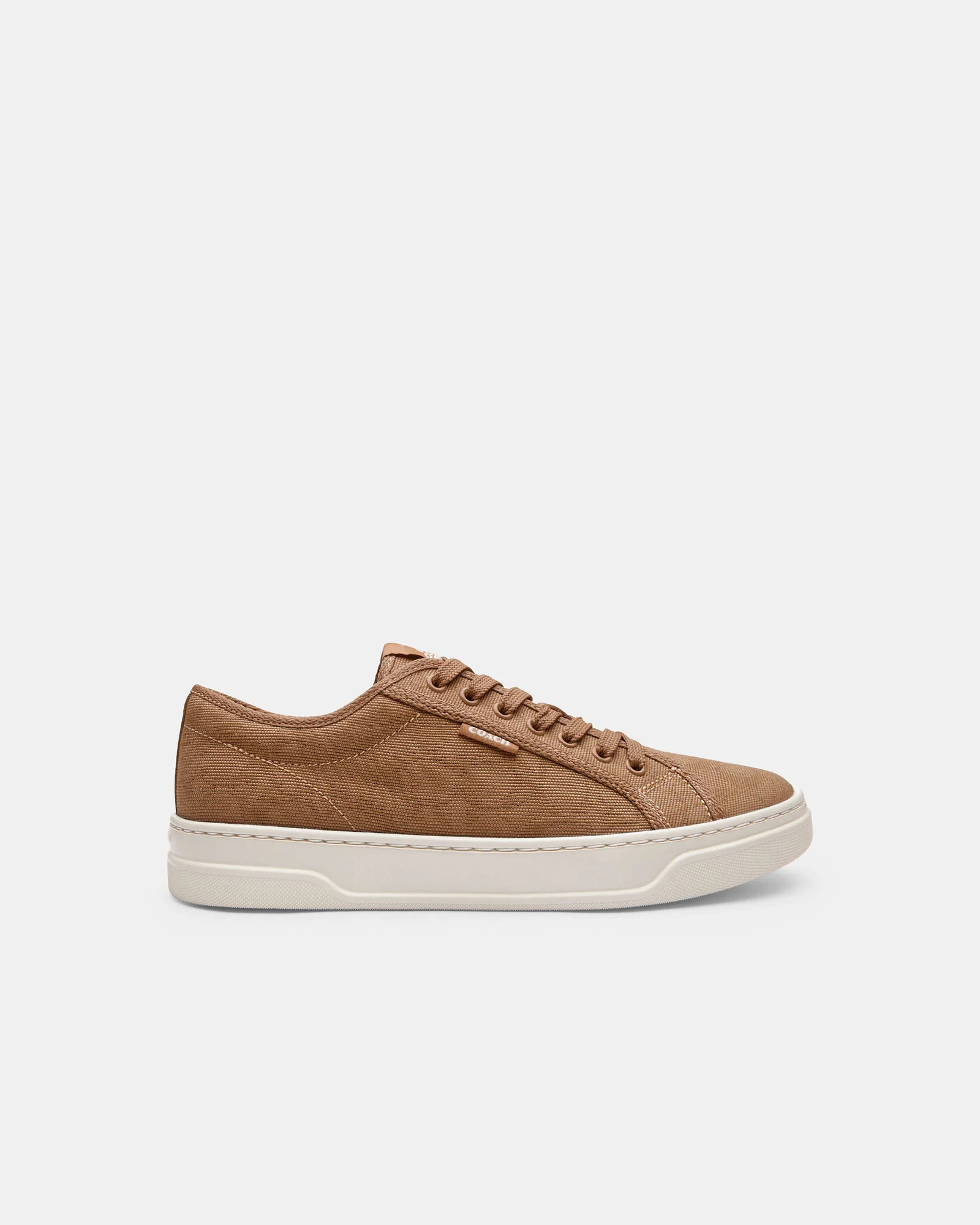 Женские кеды Coach из канваса на шнуровке — 7
