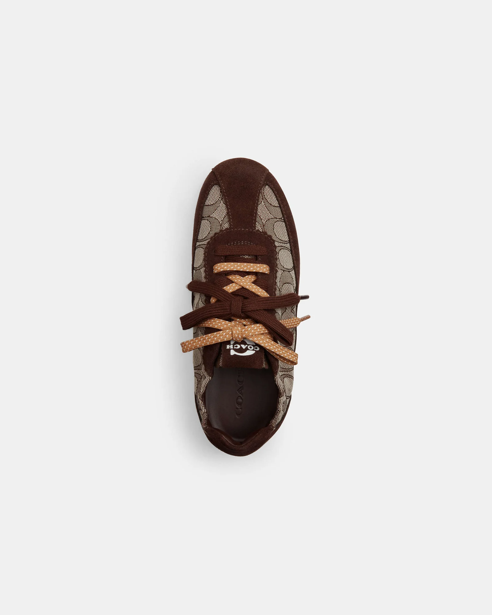 Женские кроссовки Coach из фирменного жаккарда — 14