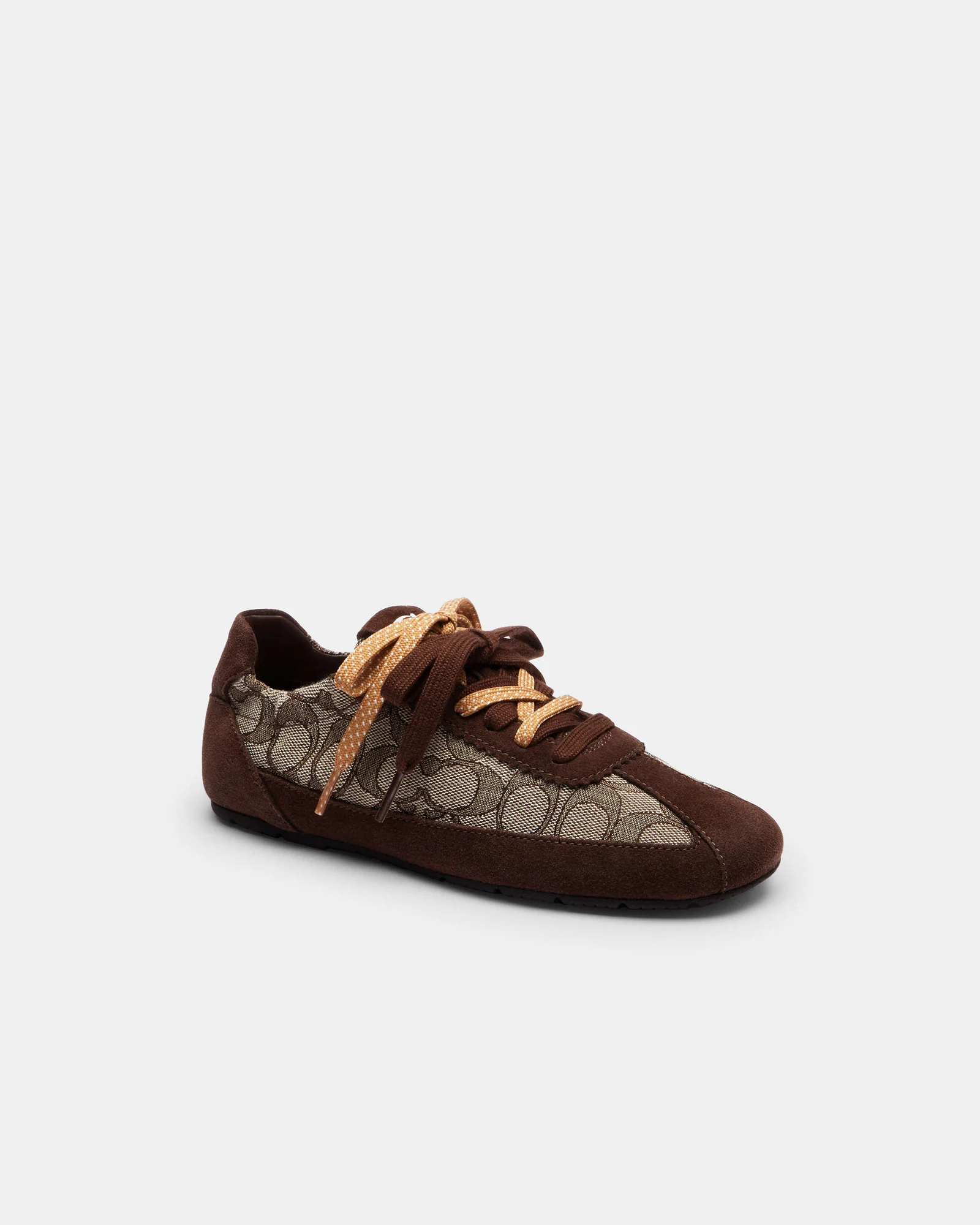 Женские кроссовки Coach из фирменного жаккарда — 8