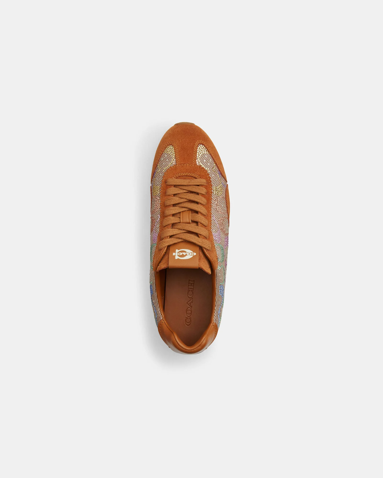 Кроссовки Coach Flat с фирменным жаккардом — 16