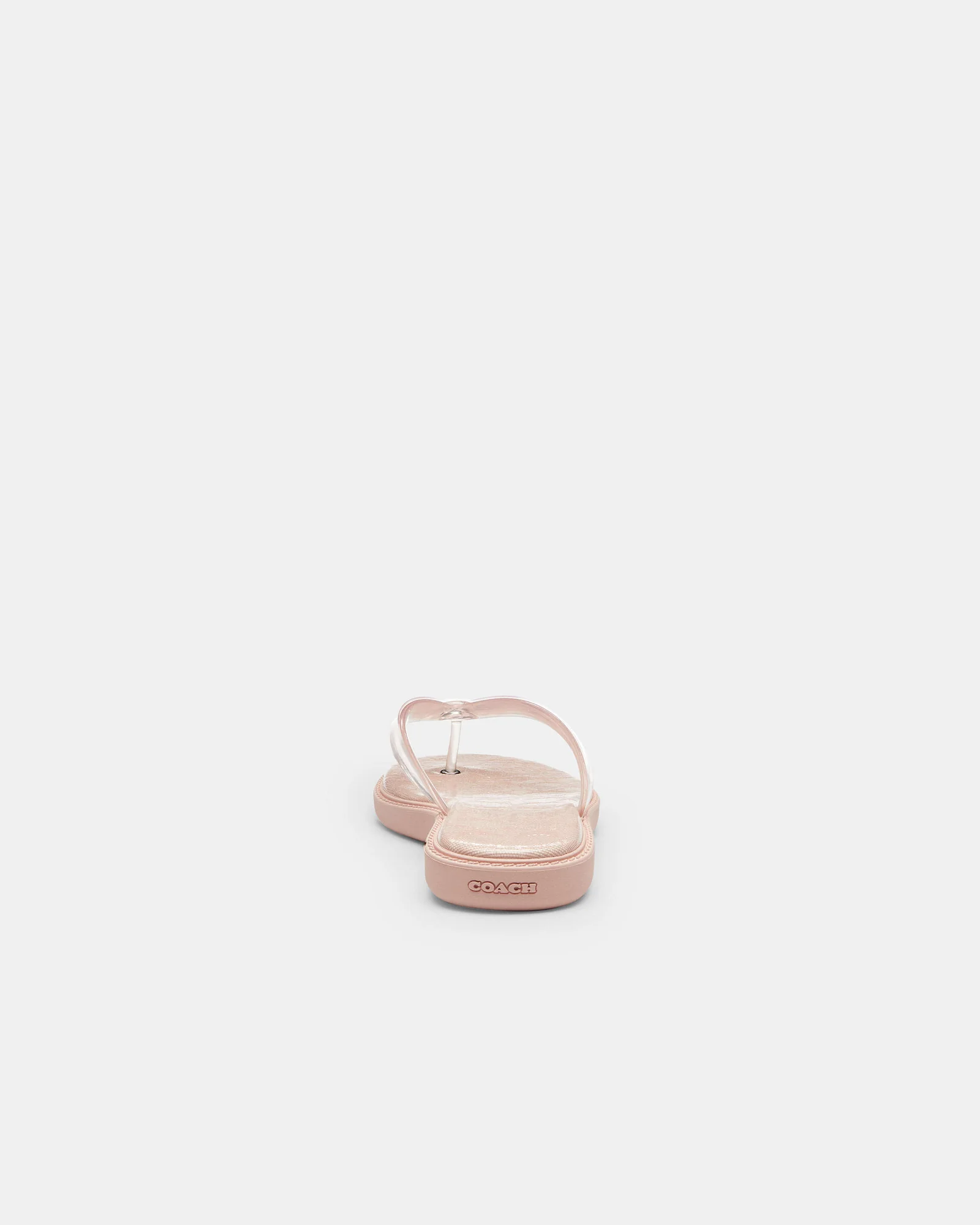 Вьетнамки Coach Jelly с узором Signature — 11