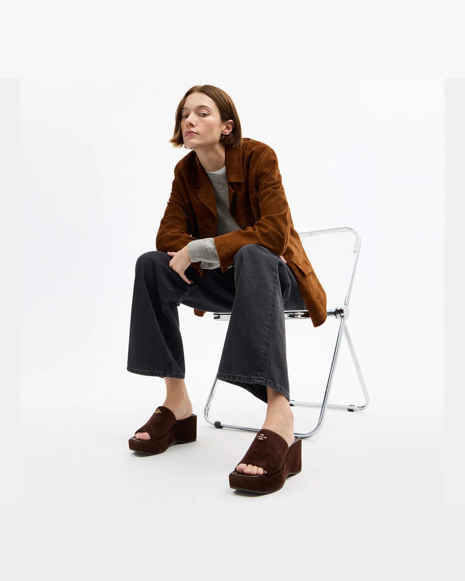 Босоножки Coach Phoebe на платформе — 8