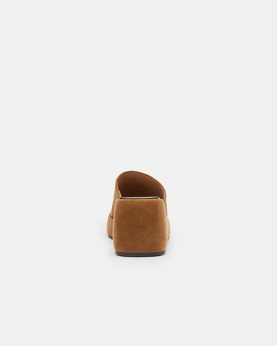 Мюли Coach Marie на платформе, карамельные