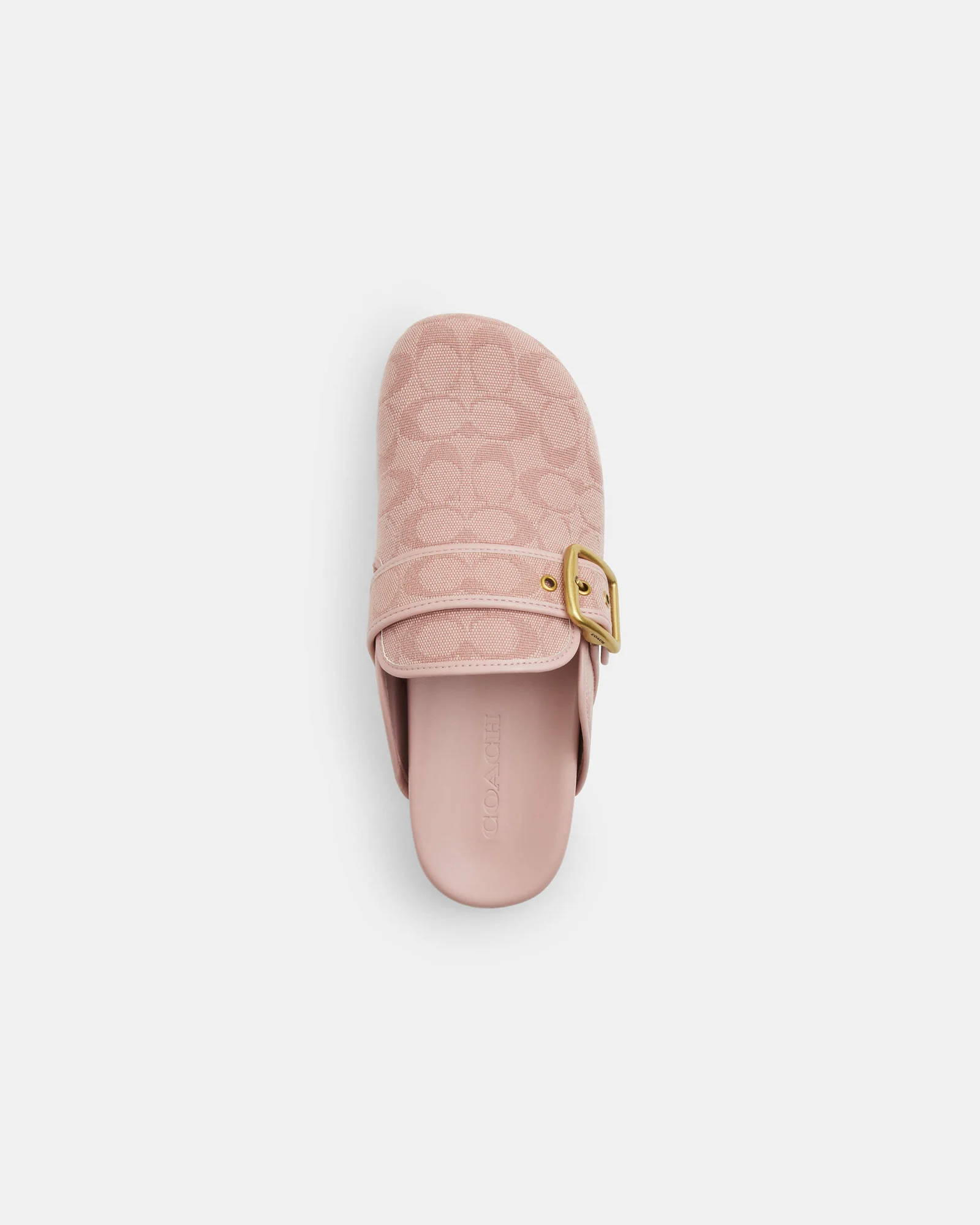 Сабо Coach Archival с пряжкой из фирменного жаккарда — 3