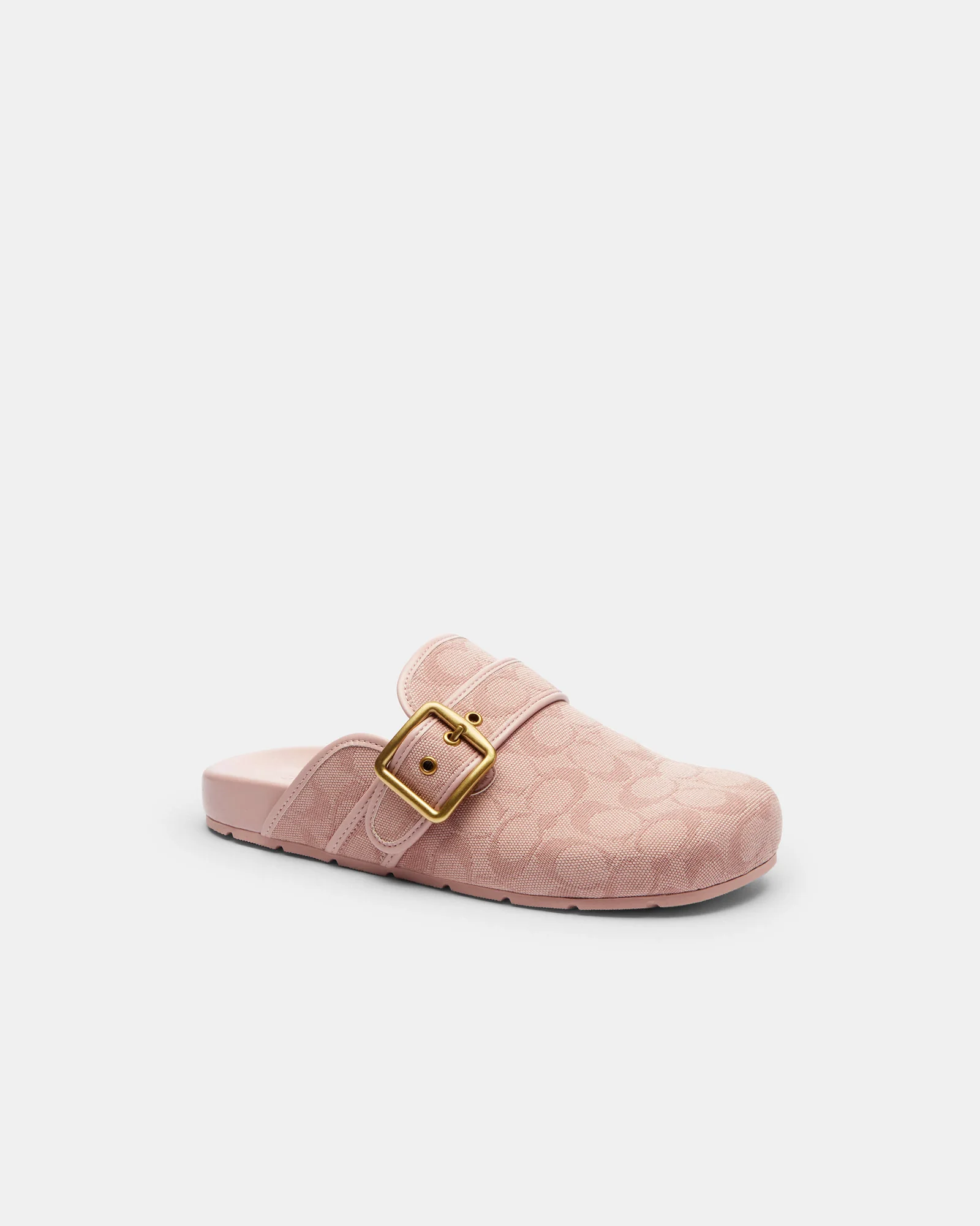 Сабо Coach Archival с пряжкой из фирменного жаккарда — 8