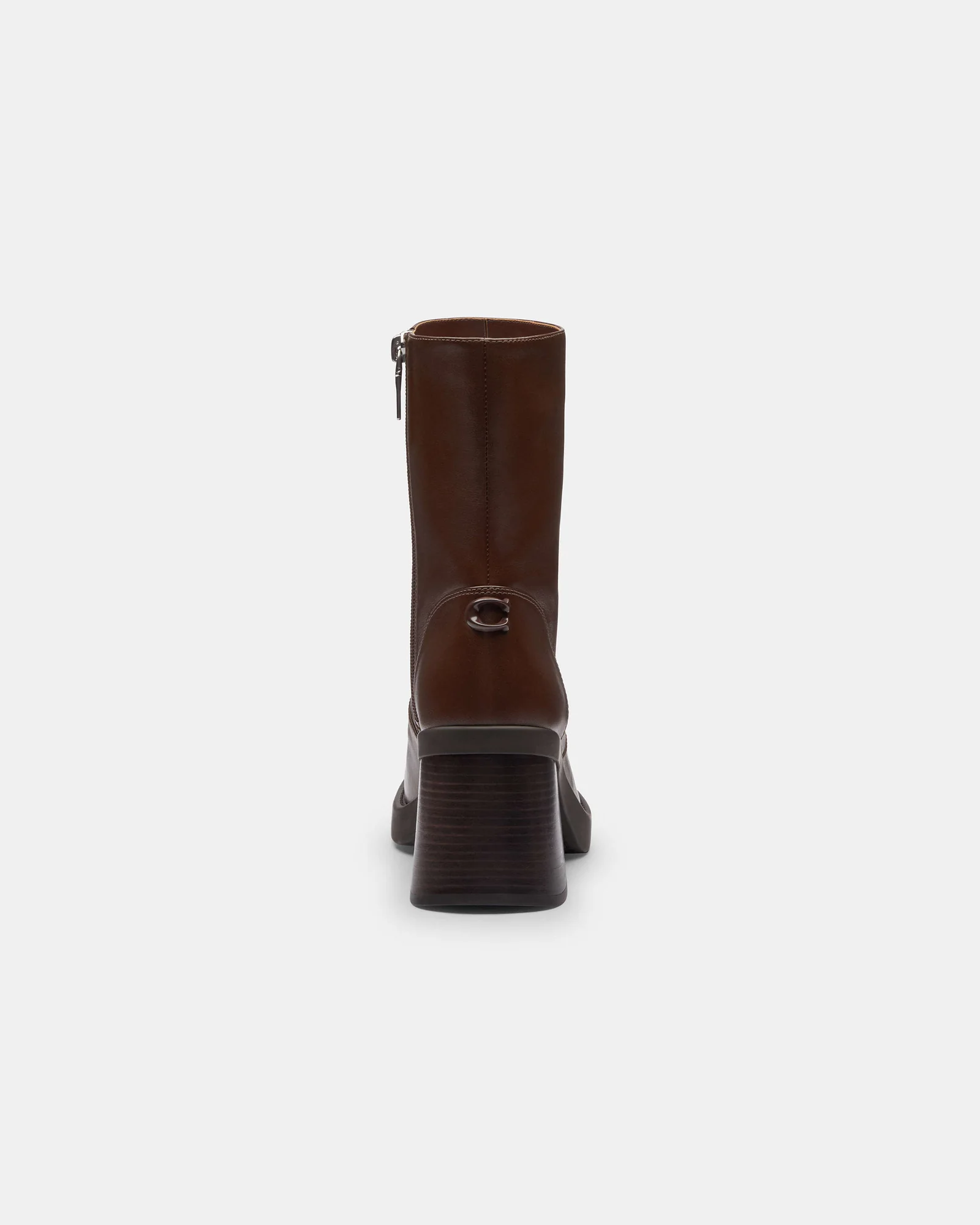 Кожаные ботильоны Coach Sculpted C — 6