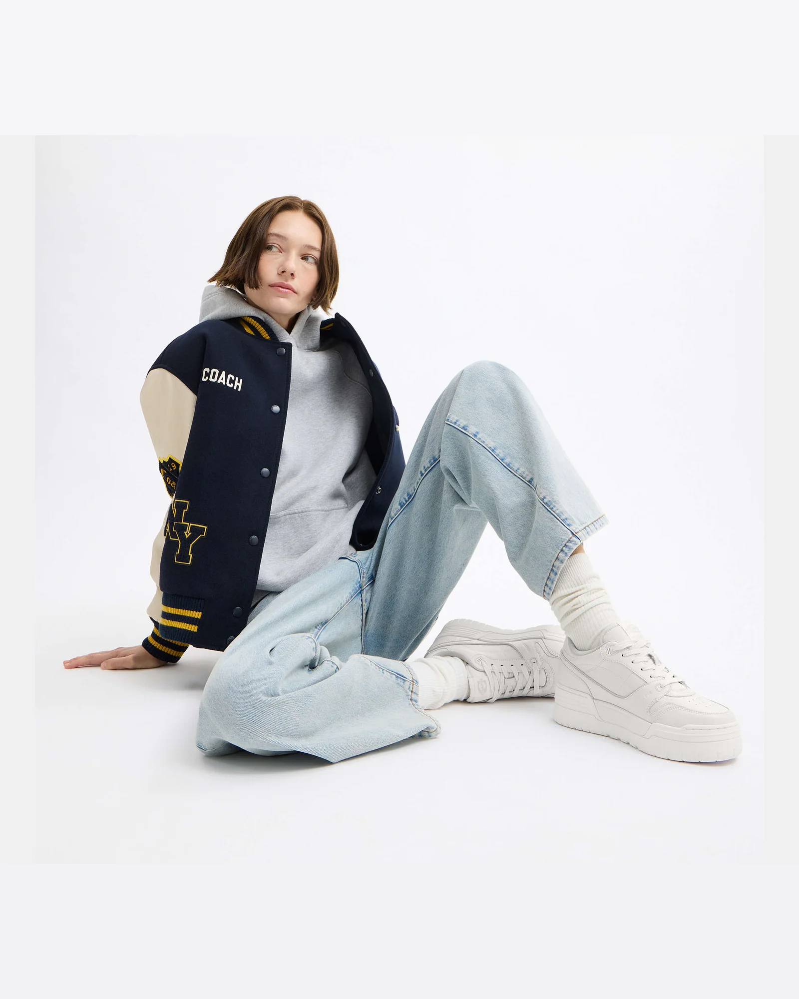 Кроссовки Coach Soho на платформе — 2