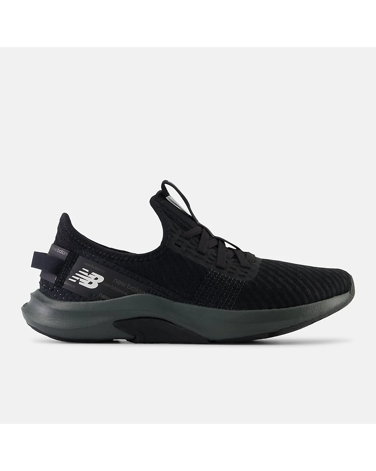 Кроссовки New Balance DynaSoft Nergize Sport v2 чёрные, вид сбоку