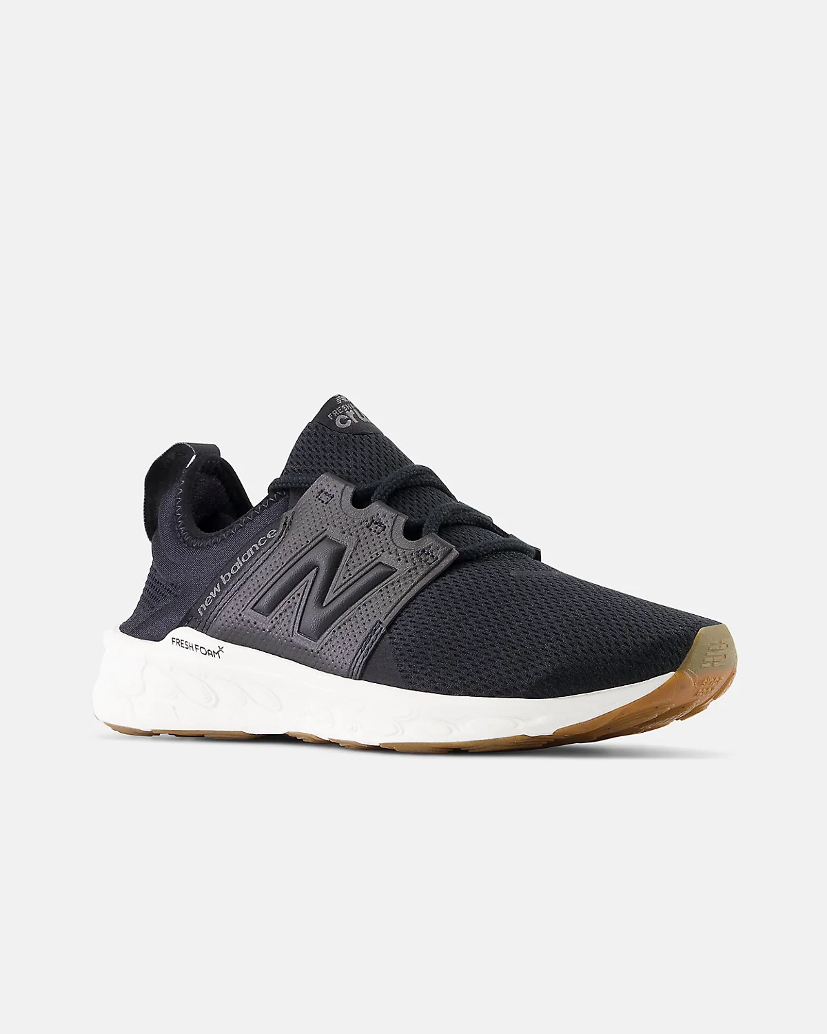 Кроссовки New Balance Fresh Foam X Cruz v3 белые, двойной фронтальный вид