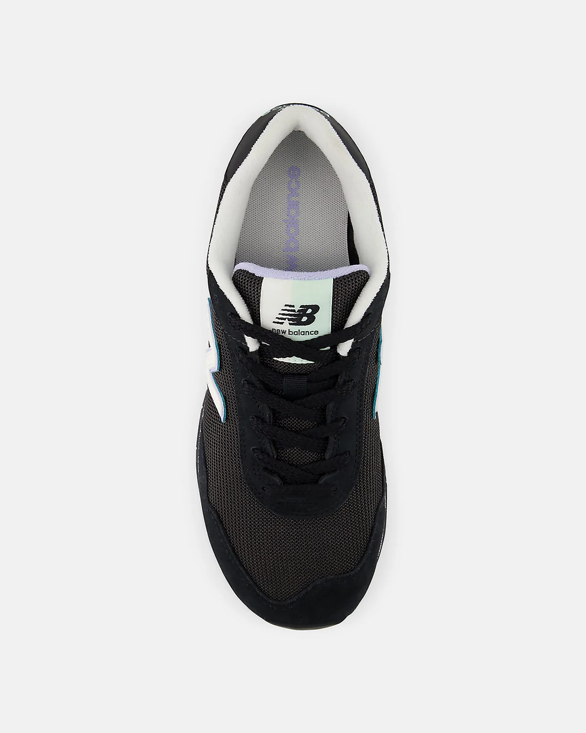 Кроссовки New Balance 515 черные женские — 4