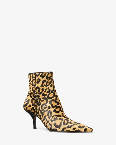 Ботильоны Michael Kors Selina с леопардовым принтом