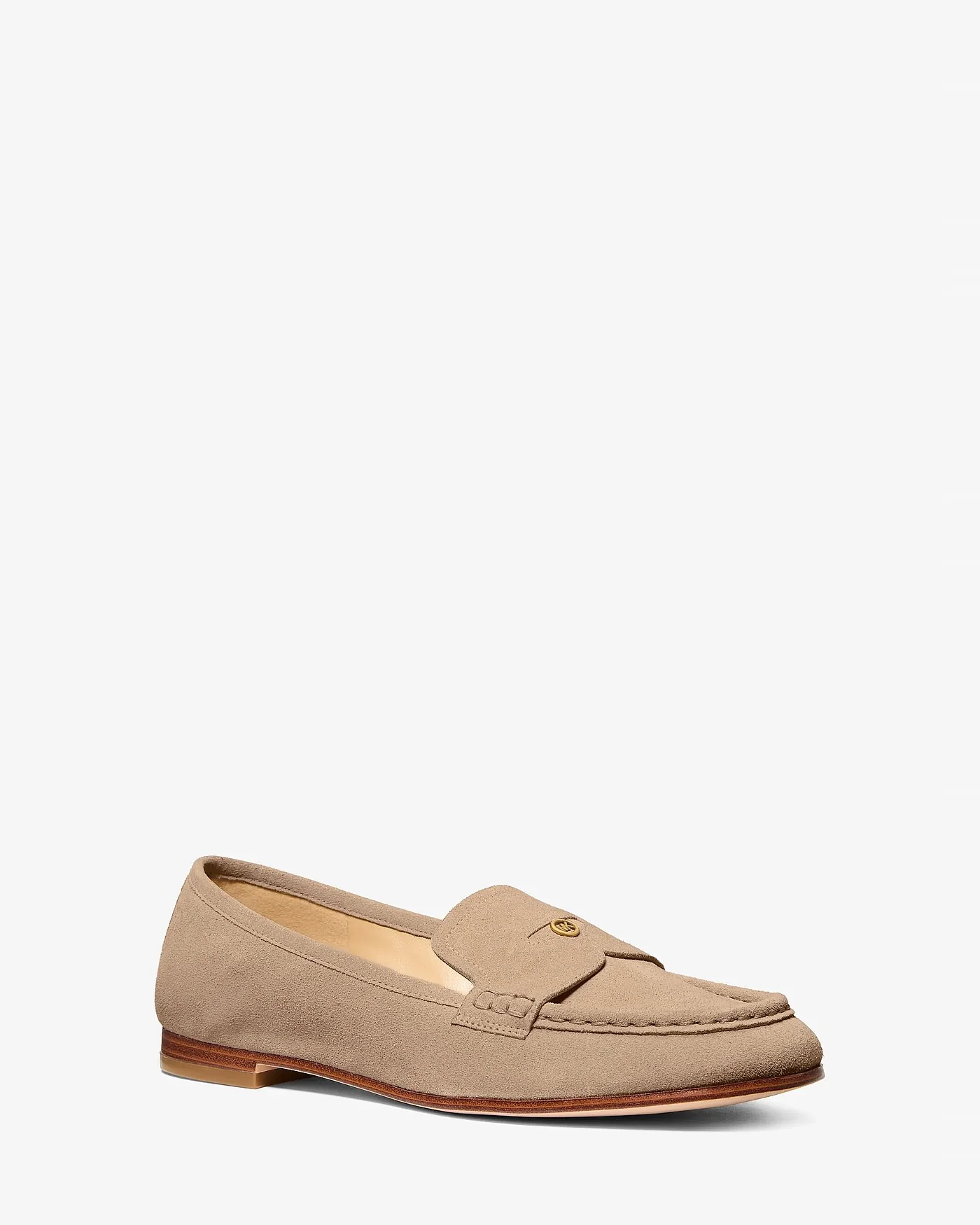 Michael Kors Jennings — замшевые лоферы с логотипом-подвеской — 1