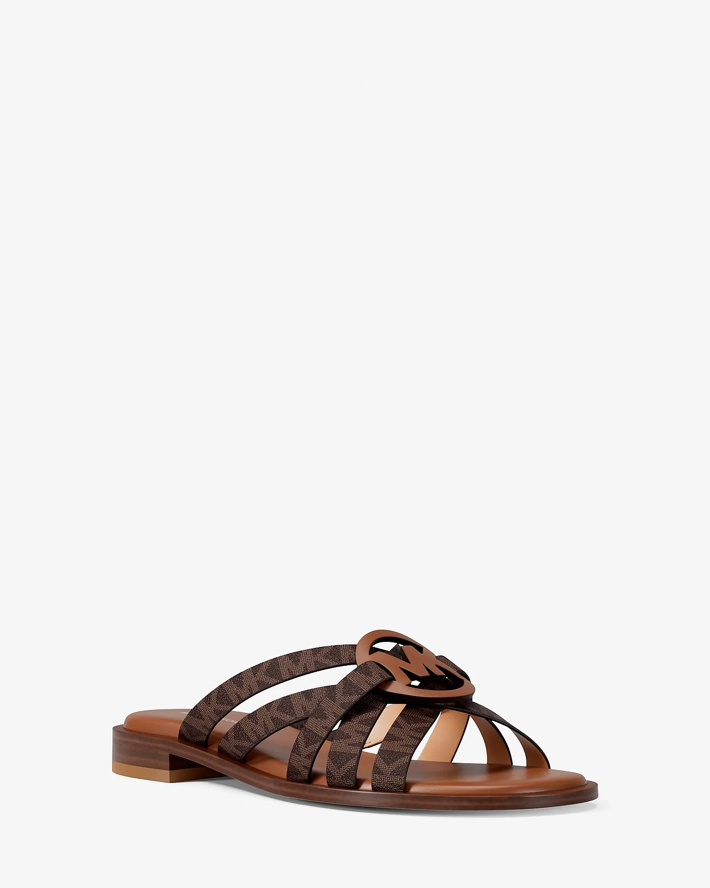 Michael Kors Erika — сандалии с фирменным логотипом и кожаными вставками — 1