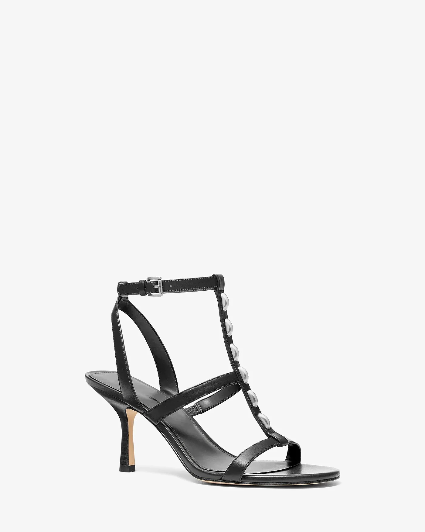 Кожаные босоножки Michael Kors Nara с заклепками — 1