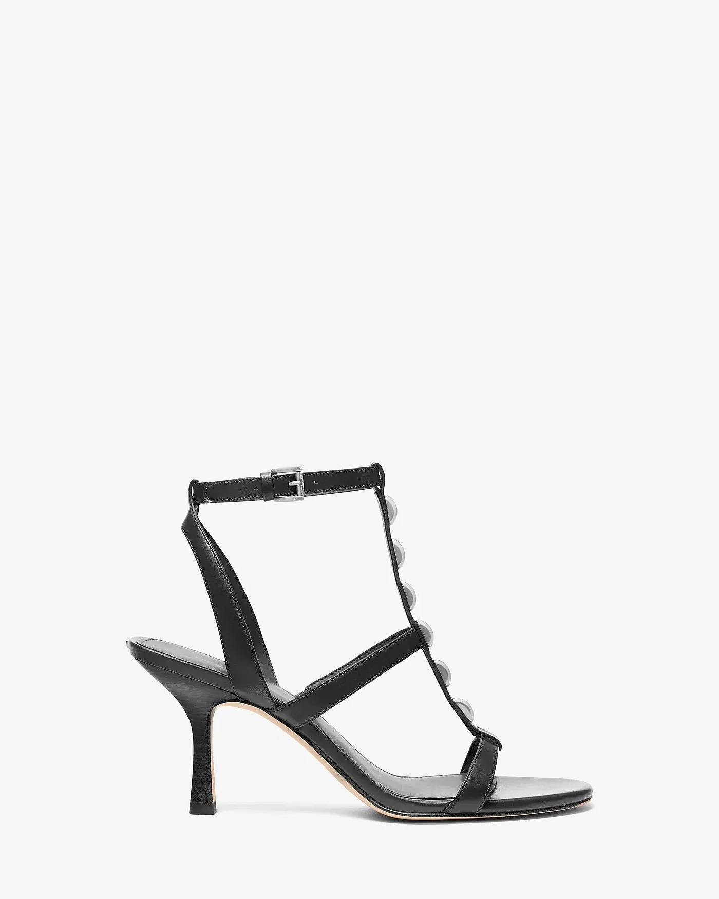 Кожаные босоножки Michael Kors Nara с заклепками — 2