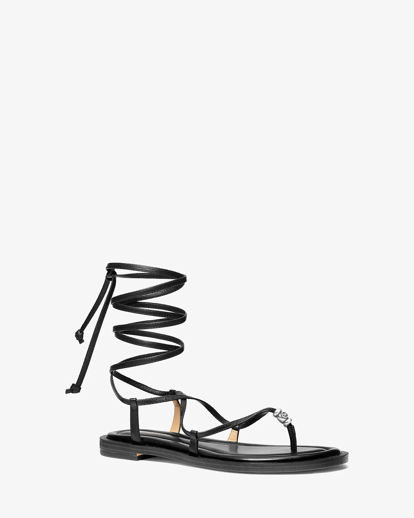 Michael Kors Khloe кожаные сандалии на шнуровке с декором — 1