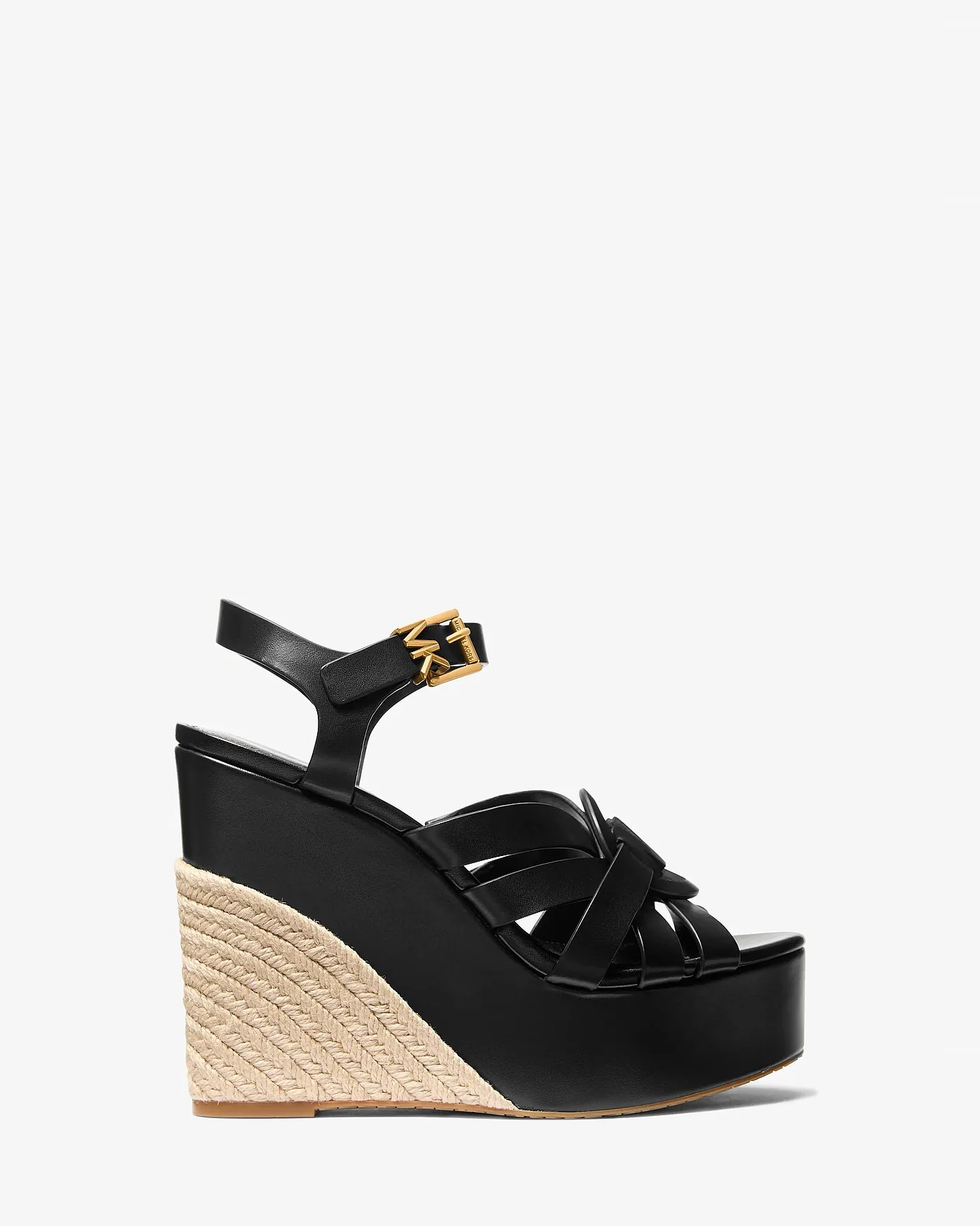 Босоножки Michael Kors Erika на танкетке из кожи — 2