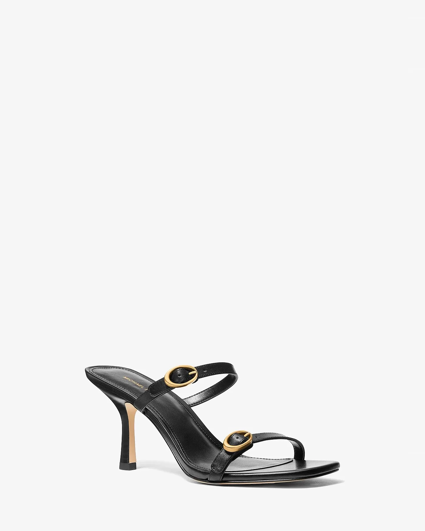 Michael Kors Kya — кожаные босоножки на каблуке-столбике — 1