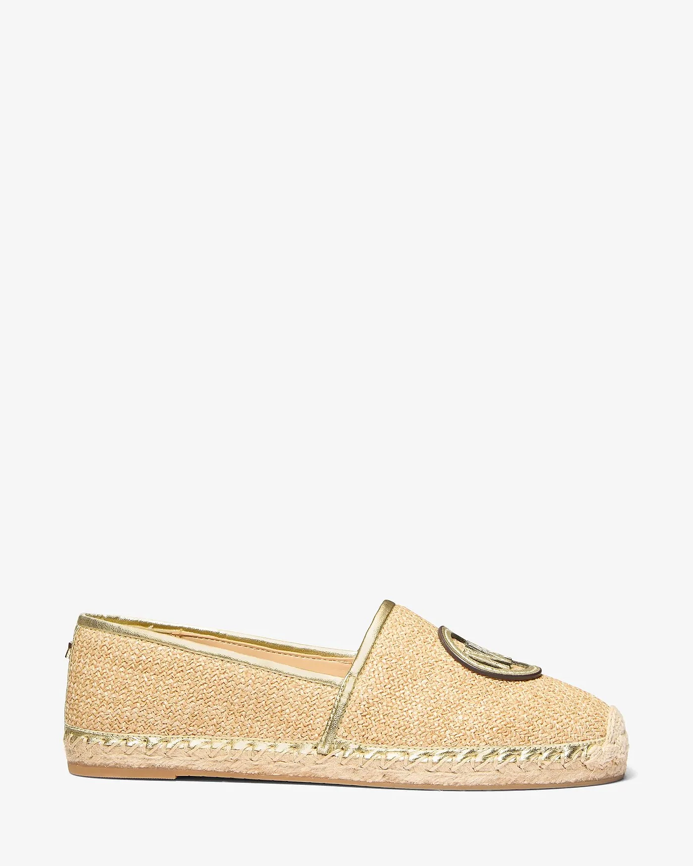 Michael Kors Kenzie бежевые плетеные эспадрильи — 2