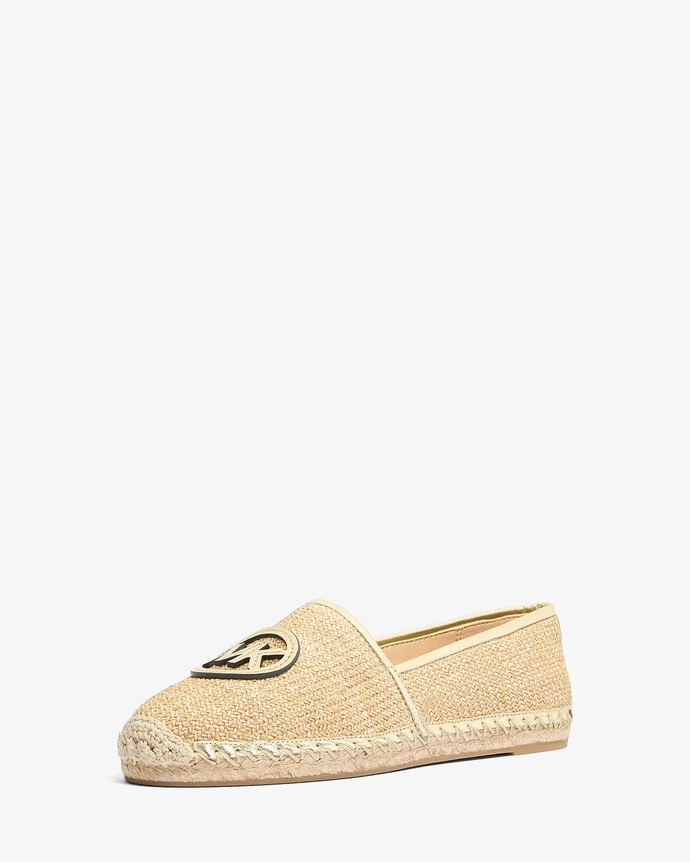 Michael Kors Kenzie бежевые плетеные эспадрильи — 4