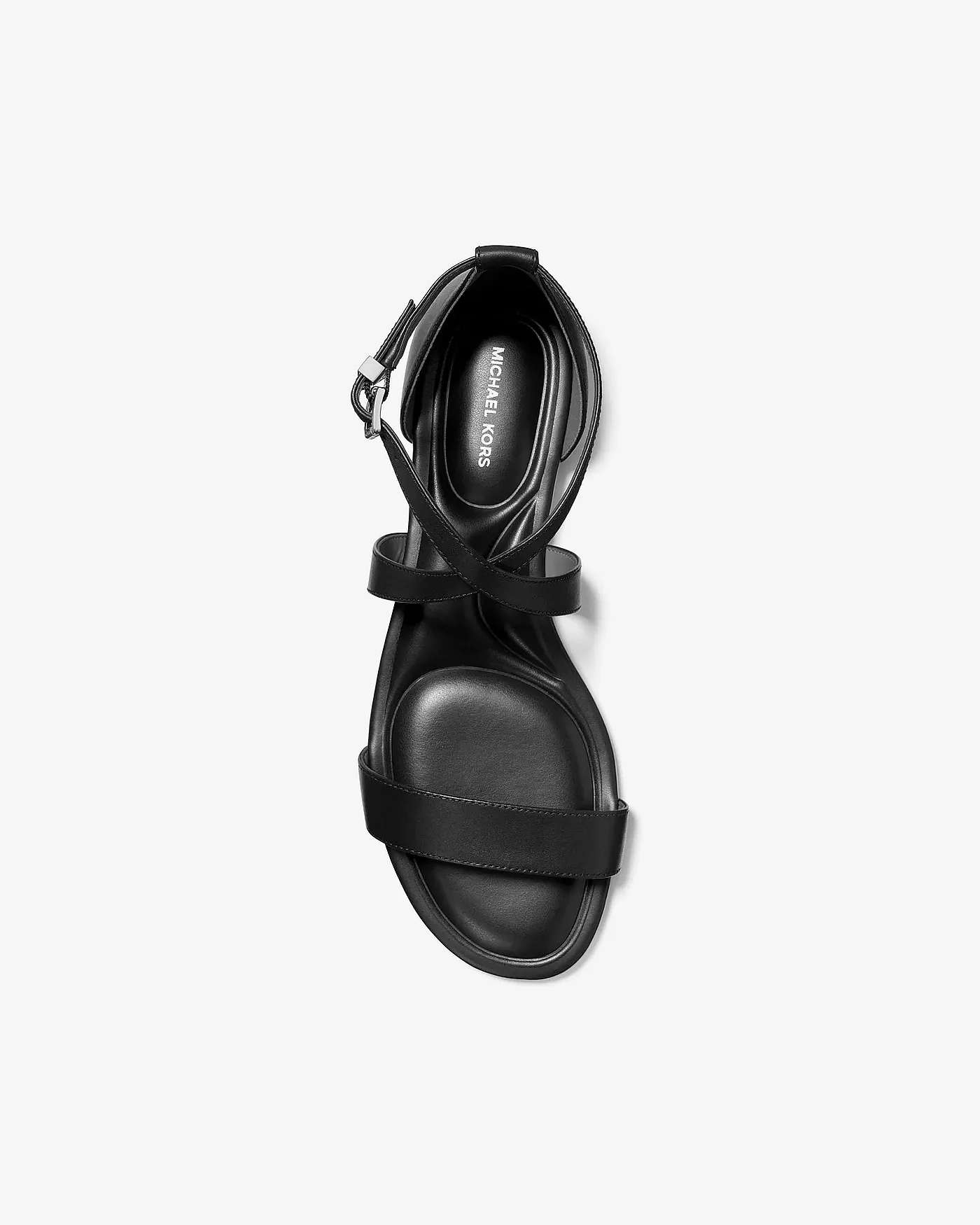 Michael Kors Alexa Flex кожаные сандалии с перекрестным ремешком — 3