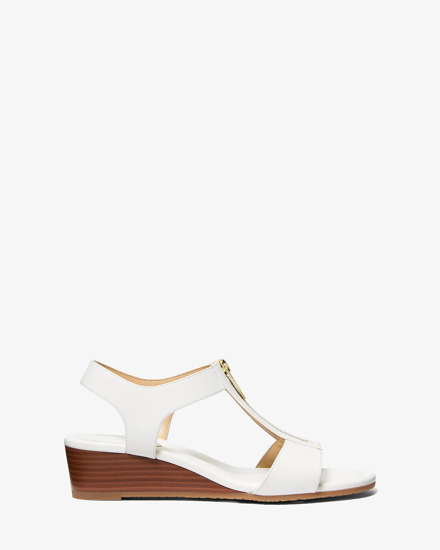 Кожаные босоножки Michael Kors Berkley на танкетке — 2