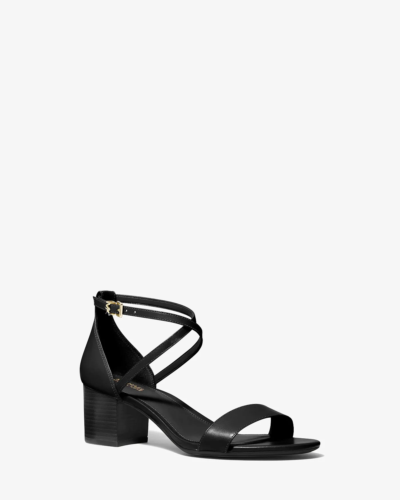 Кожаные босоножки Michael Kors Serena с перекрёстными ремешками — 1