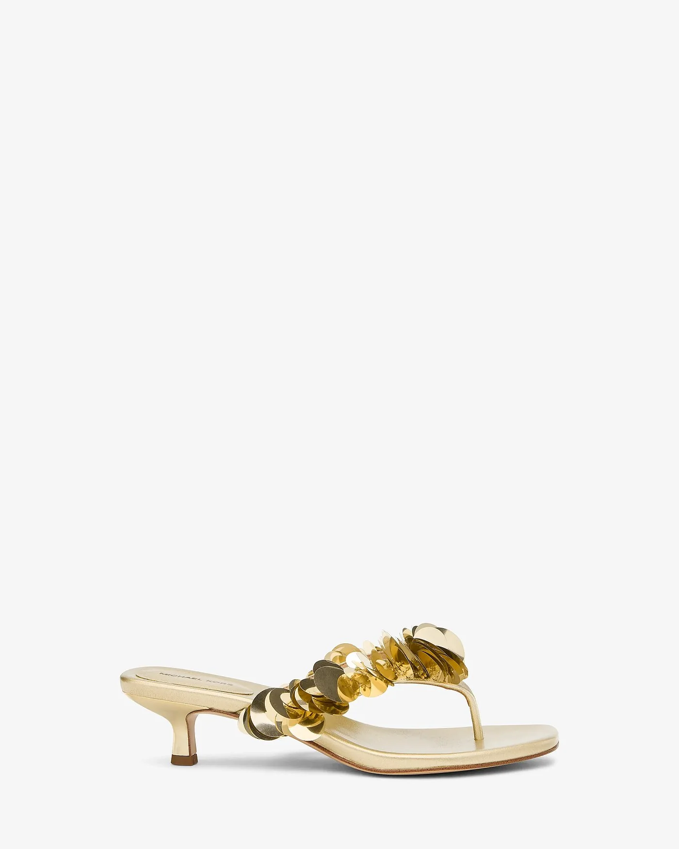 Босоножки Michael Kors Loretta с пайетками — 2