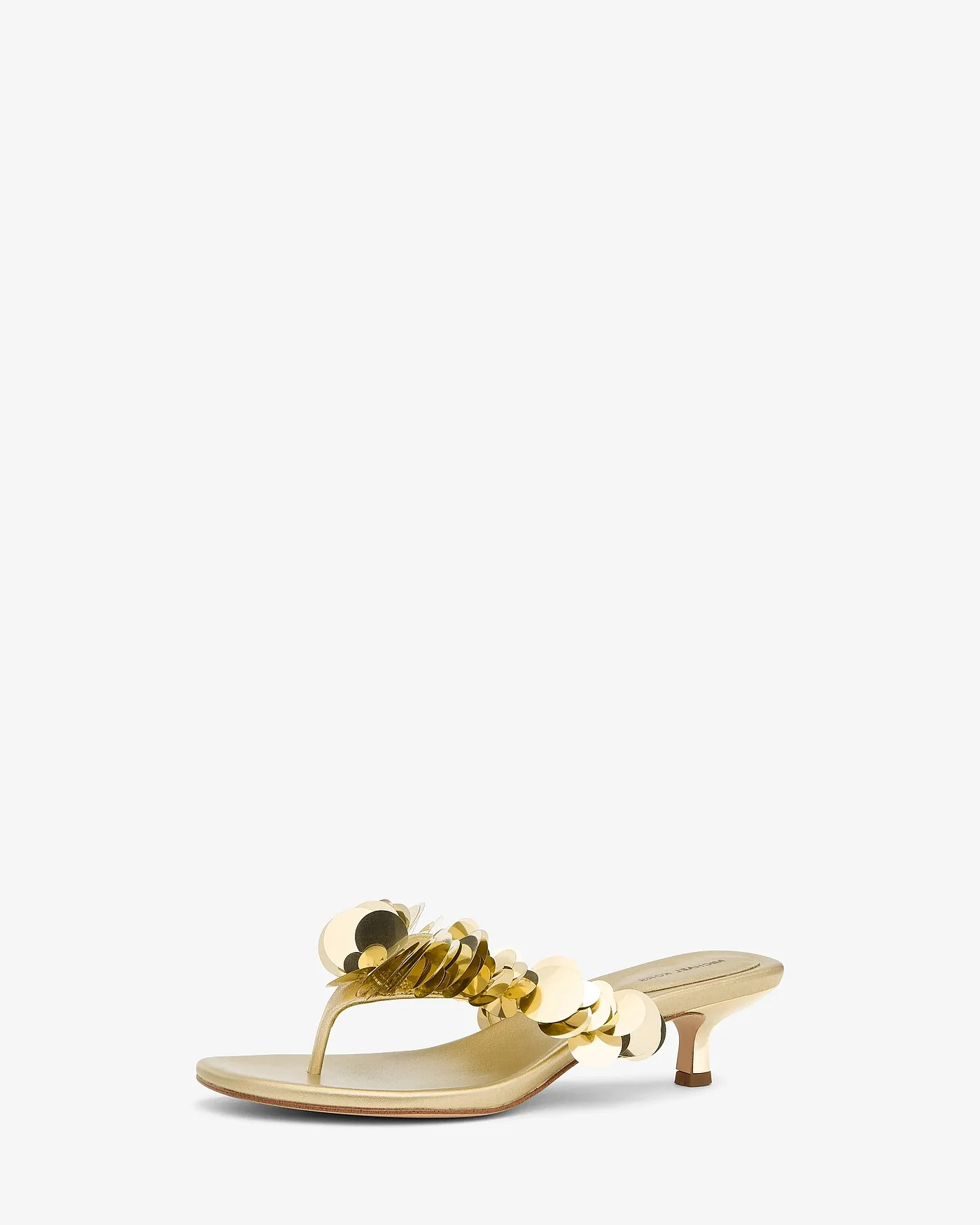 Босоножки Michael Kors Loretta с пайетками — 4