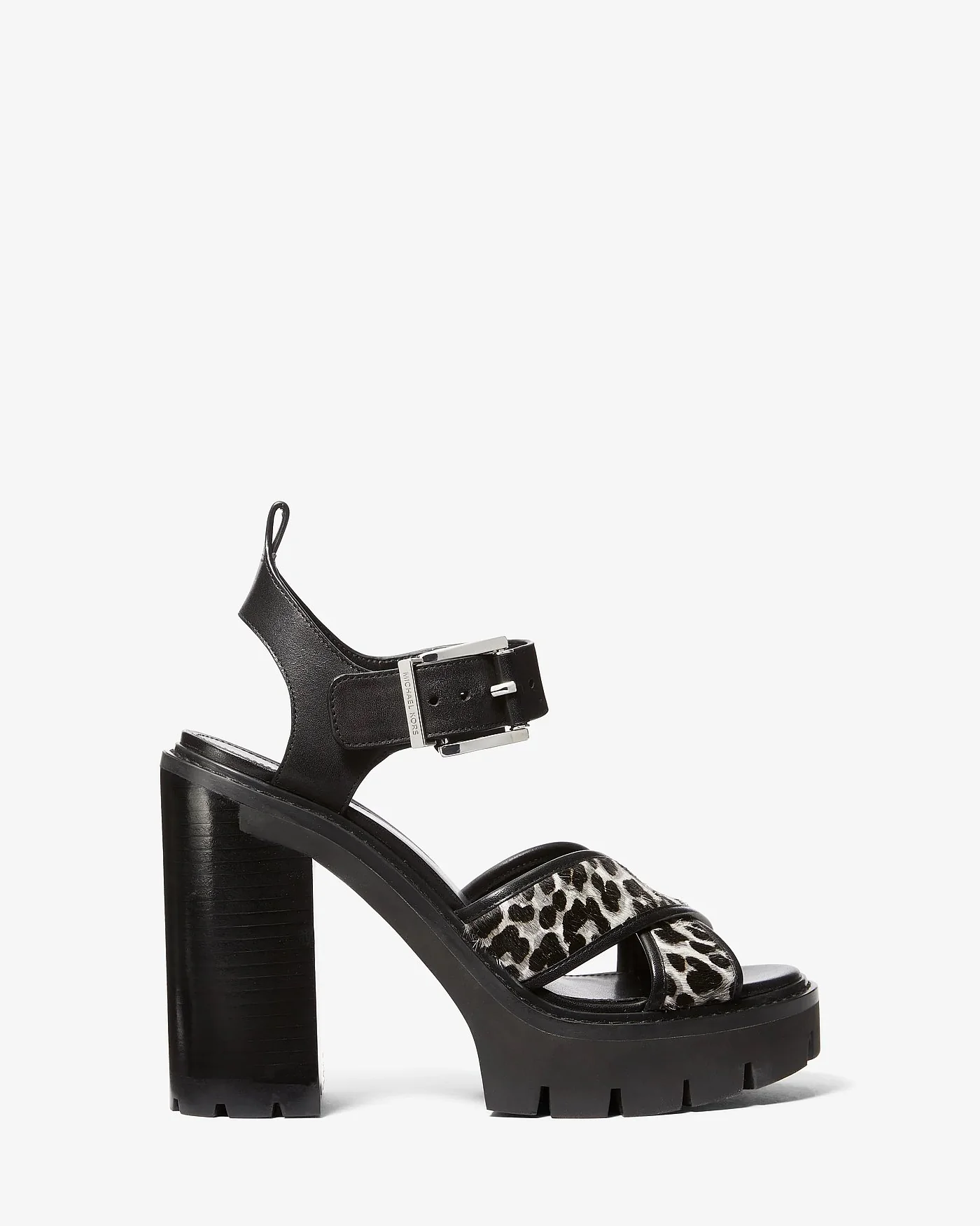 Michael Kors Colby черные босоножки на платформе — 2
