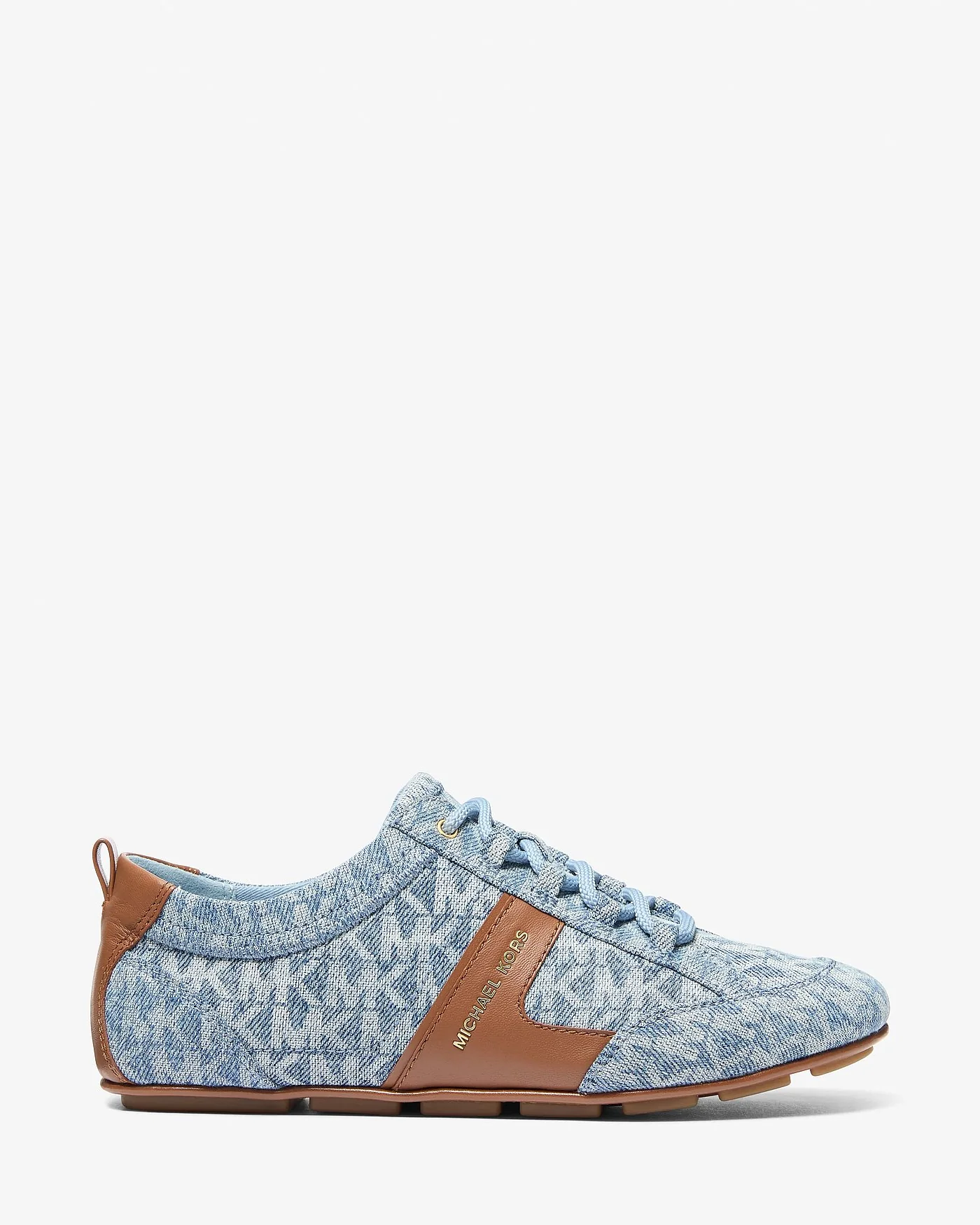 Michael Kors Keely голубые джинсовые кроссовки — 2