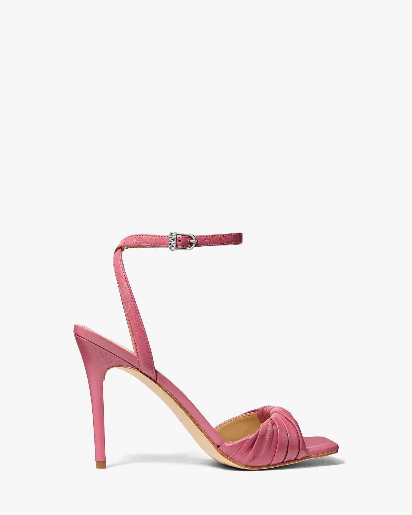 Кожаные босоножки Michael Kors Kiana на каблуке — 2