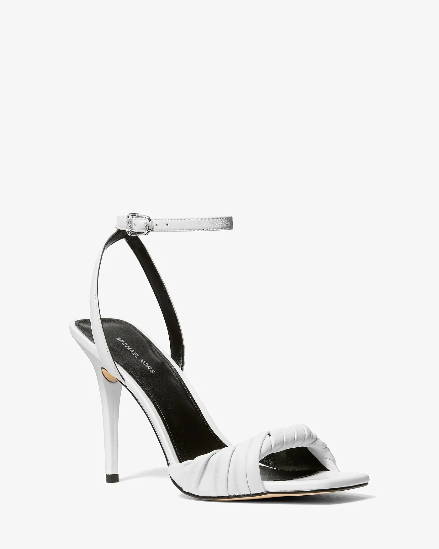 Кожаные босоножки Michael Kors Kiana на каблуке — 1