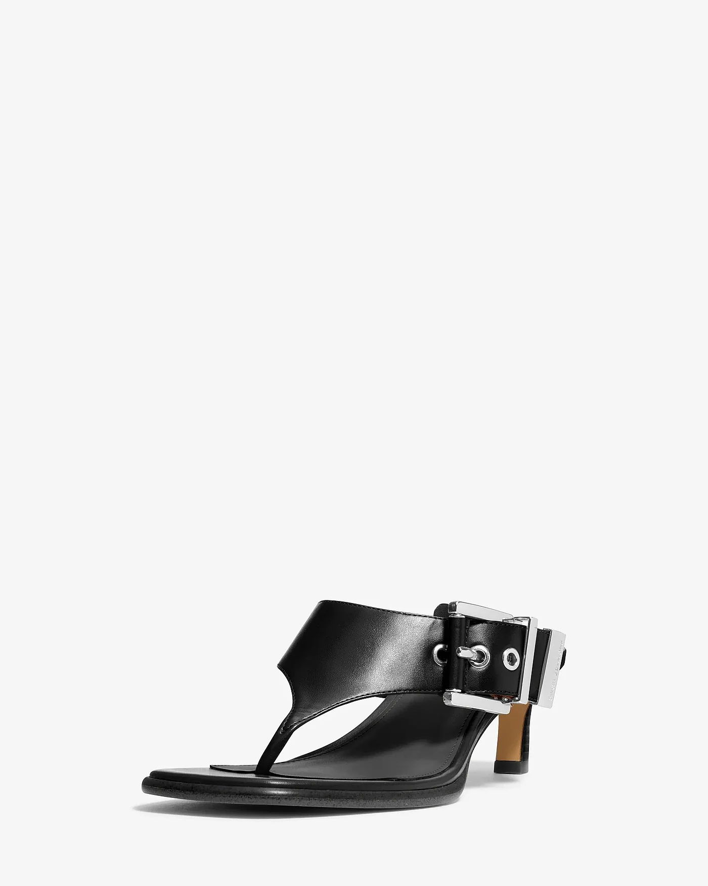 Кожаные босоножки Michael Kors Rowen с ремешком между пальцами — 4