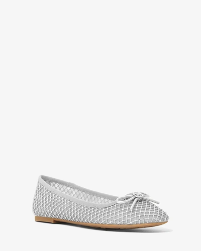 Балетки Michael Kors Savannah из сетки со стразами