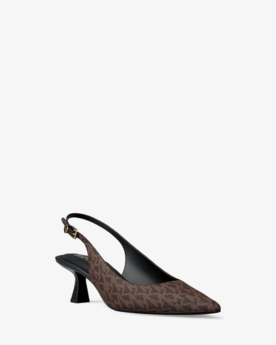 Туфли-слингбэки Michael Kors Amali с фирменным лого