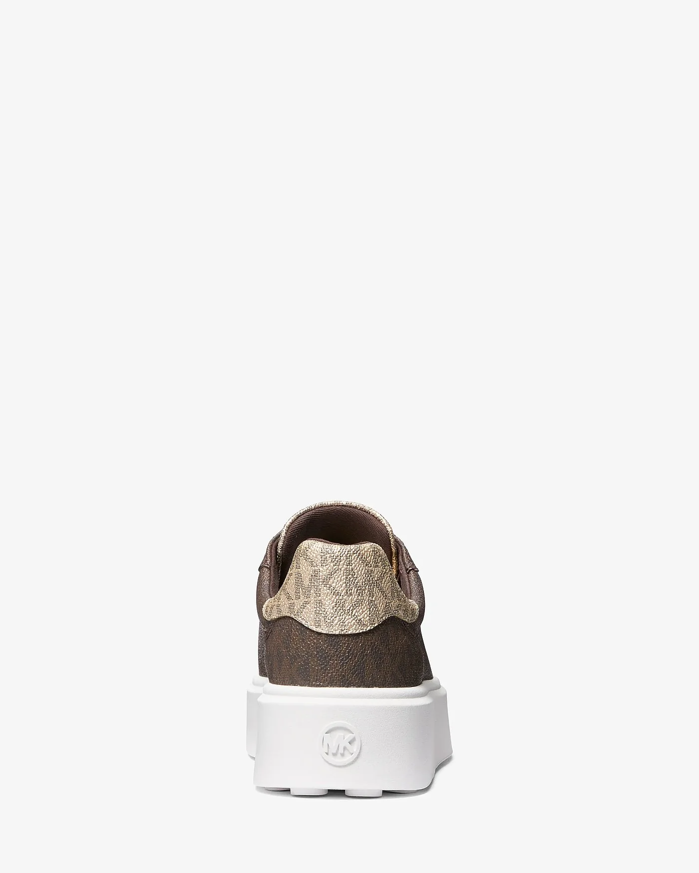 Кроссовки Michael Kors Romey металлик на платформе — 3
