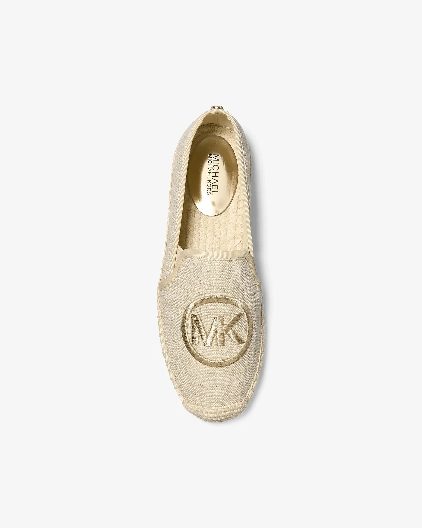 Michael Kors Hastings — эспадрильи из текстиля с металлизированным эффектом — 4