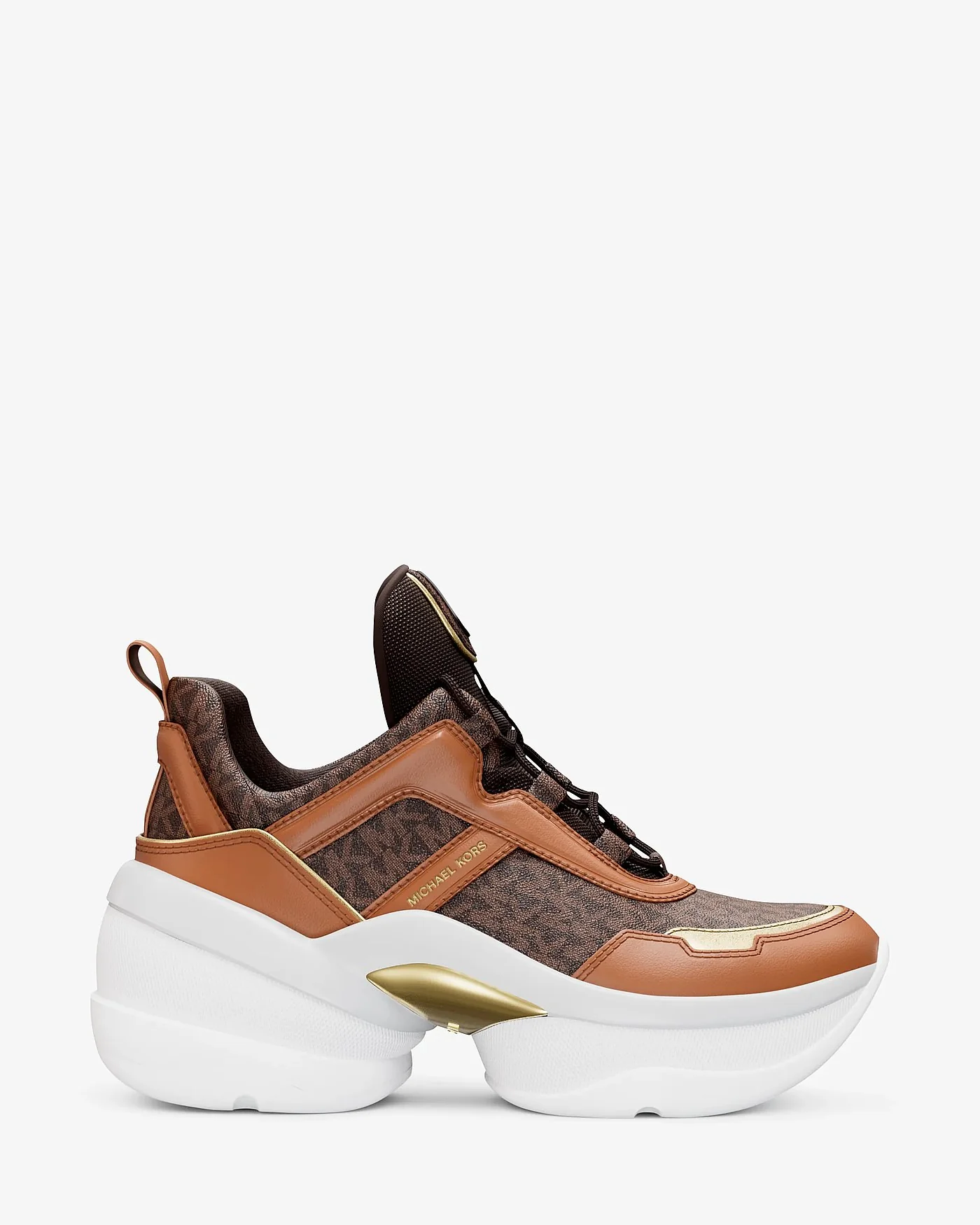 Кроссовки Michael Kors Olympia с фирменным логотипом — 2