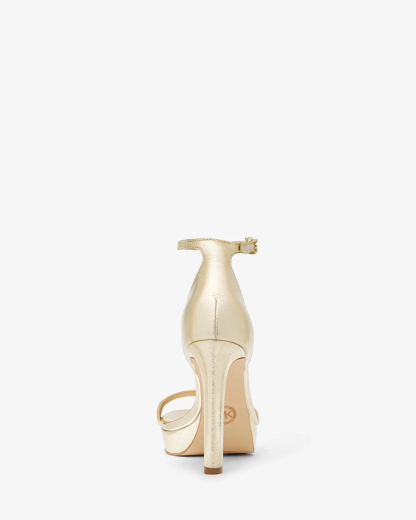 Металлизированные босоножки на платформе Michael Kors Margot — 3