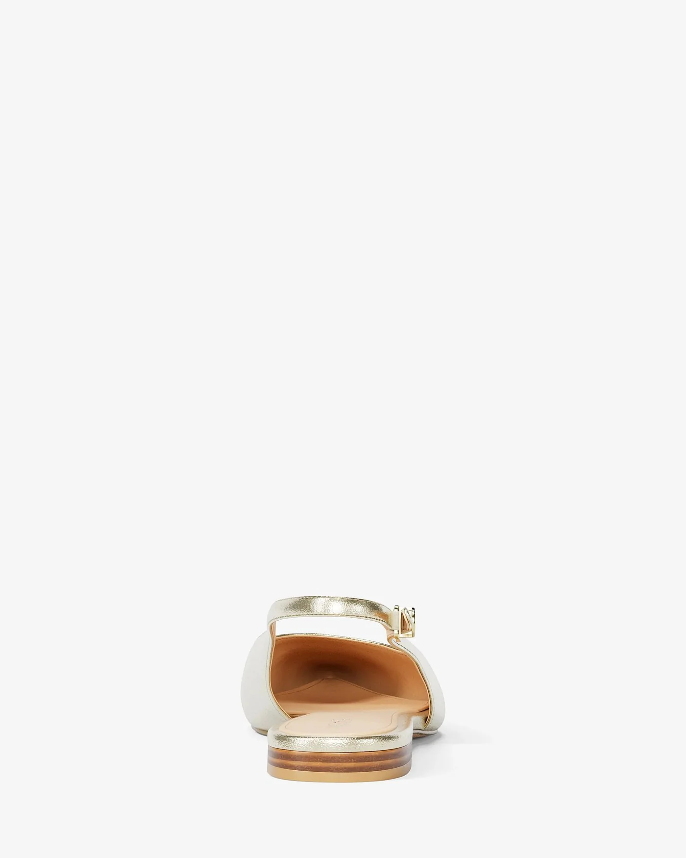 Michael Kors Amali — туфли из металлизированного полиуретана с ремешком на пятке — 4