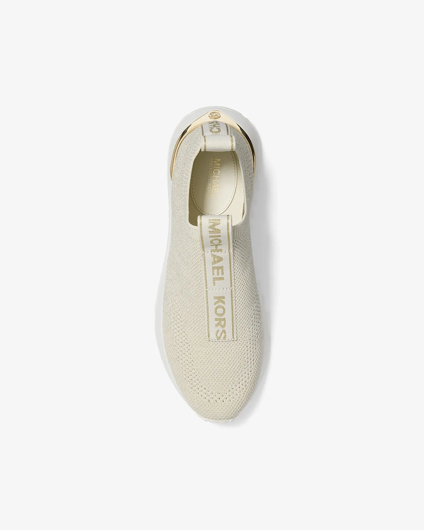 Michael Kors Bodie — кроссовки из трикотажа с металлизированным эффектом — 4