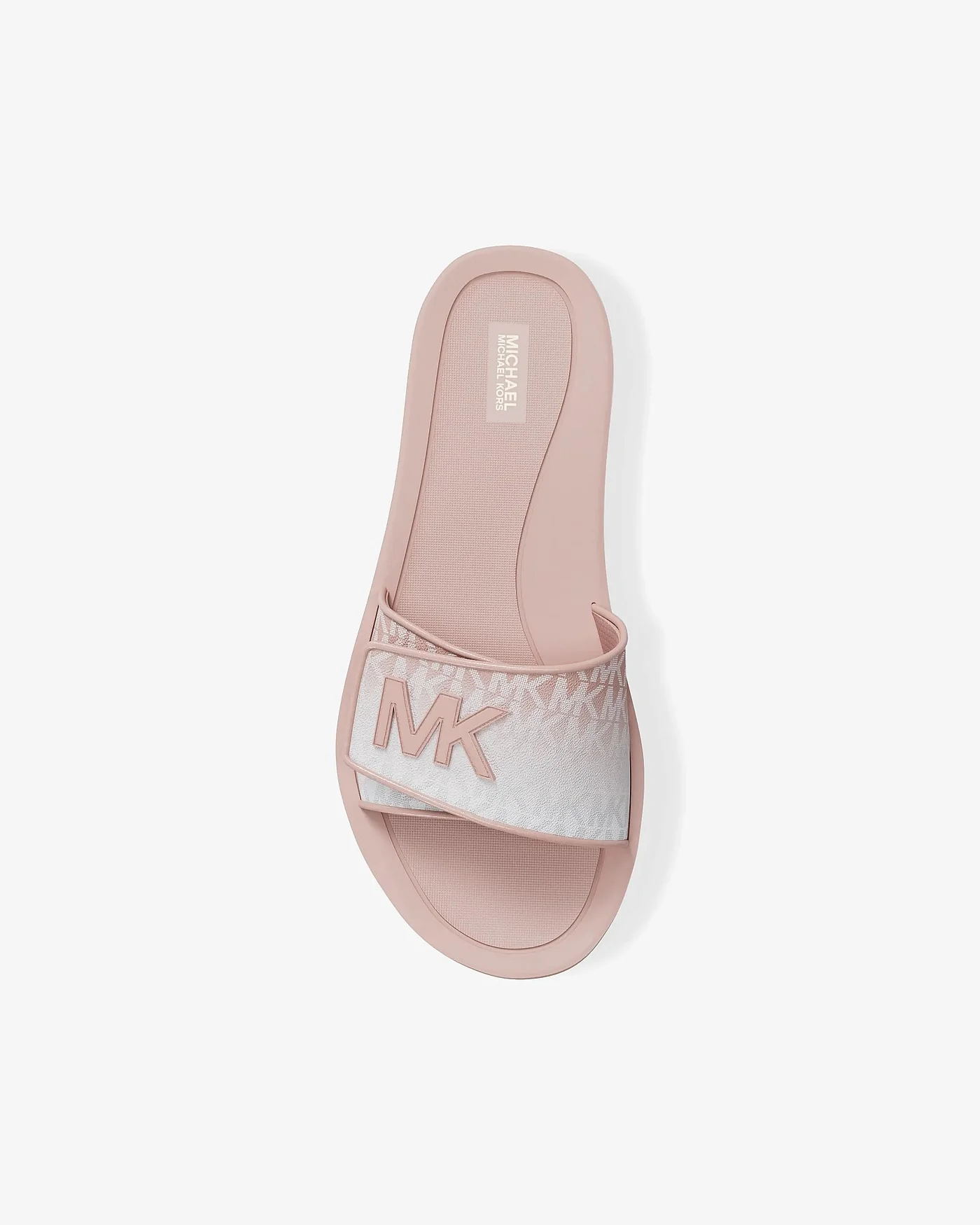 Michael Kors Palmer — шлепанцы из текстиля с фирменным принтом — 5
